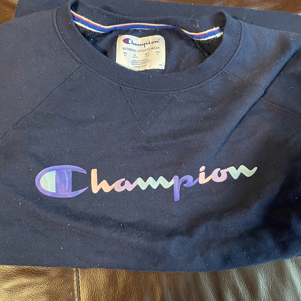 Champion sweat shirt dark blue